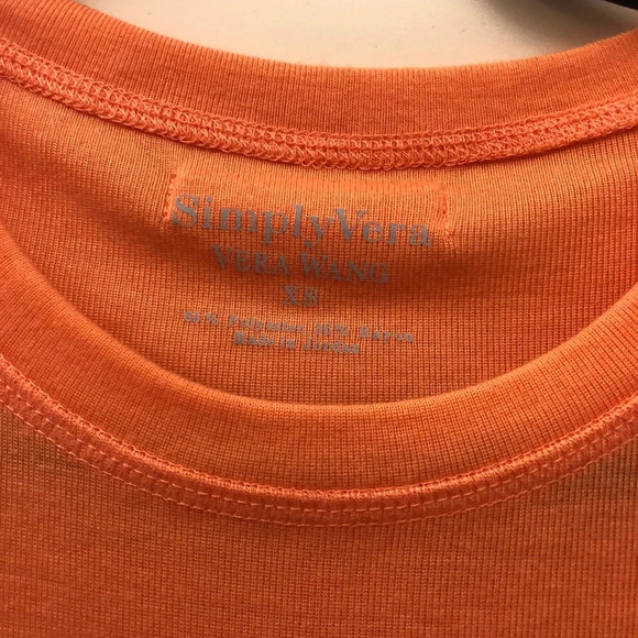 Orange Vera Wang Tee - Picture 2 of 3